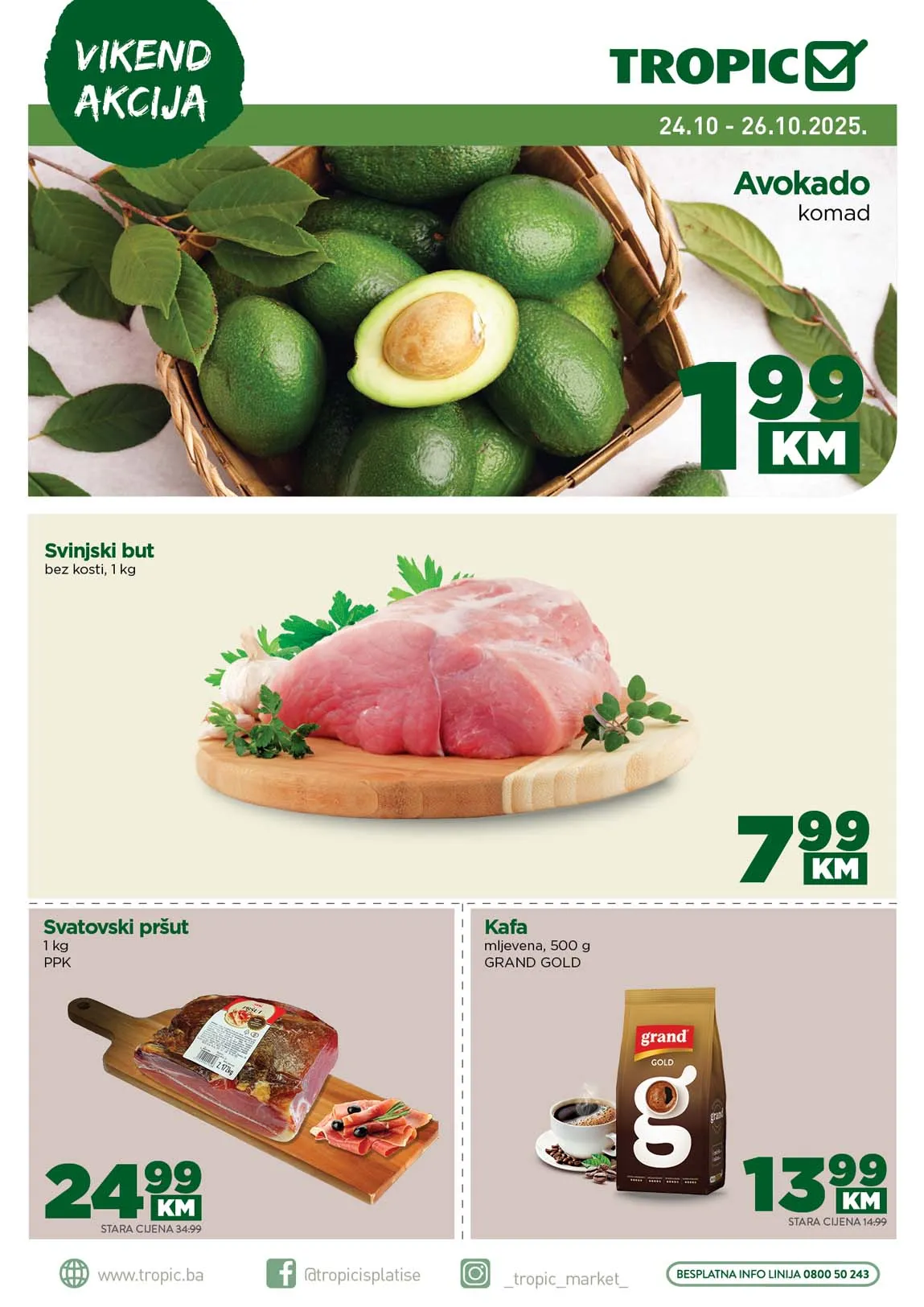 Tropic Vikend akcija sniženja