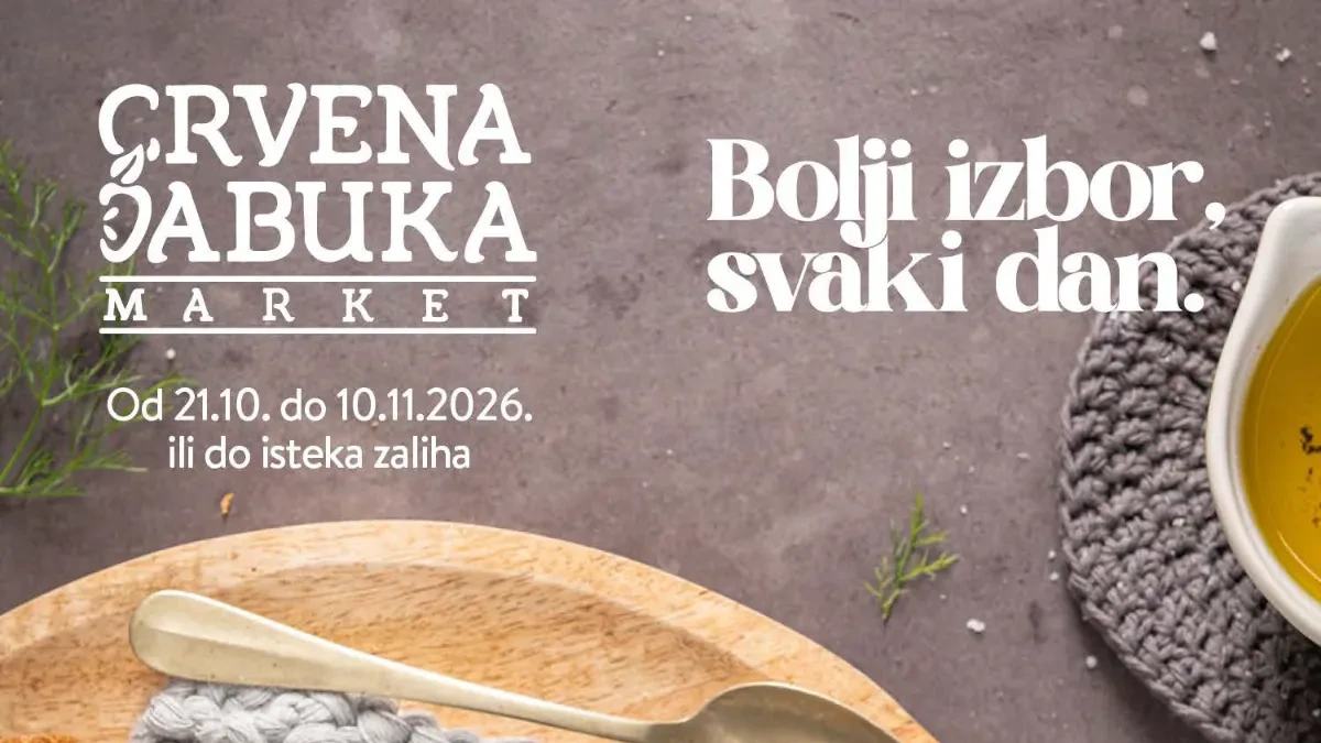 Crvena jabuka katalog od 21.10. do 10.11.2026. – XXL uštede i popusti do 42%