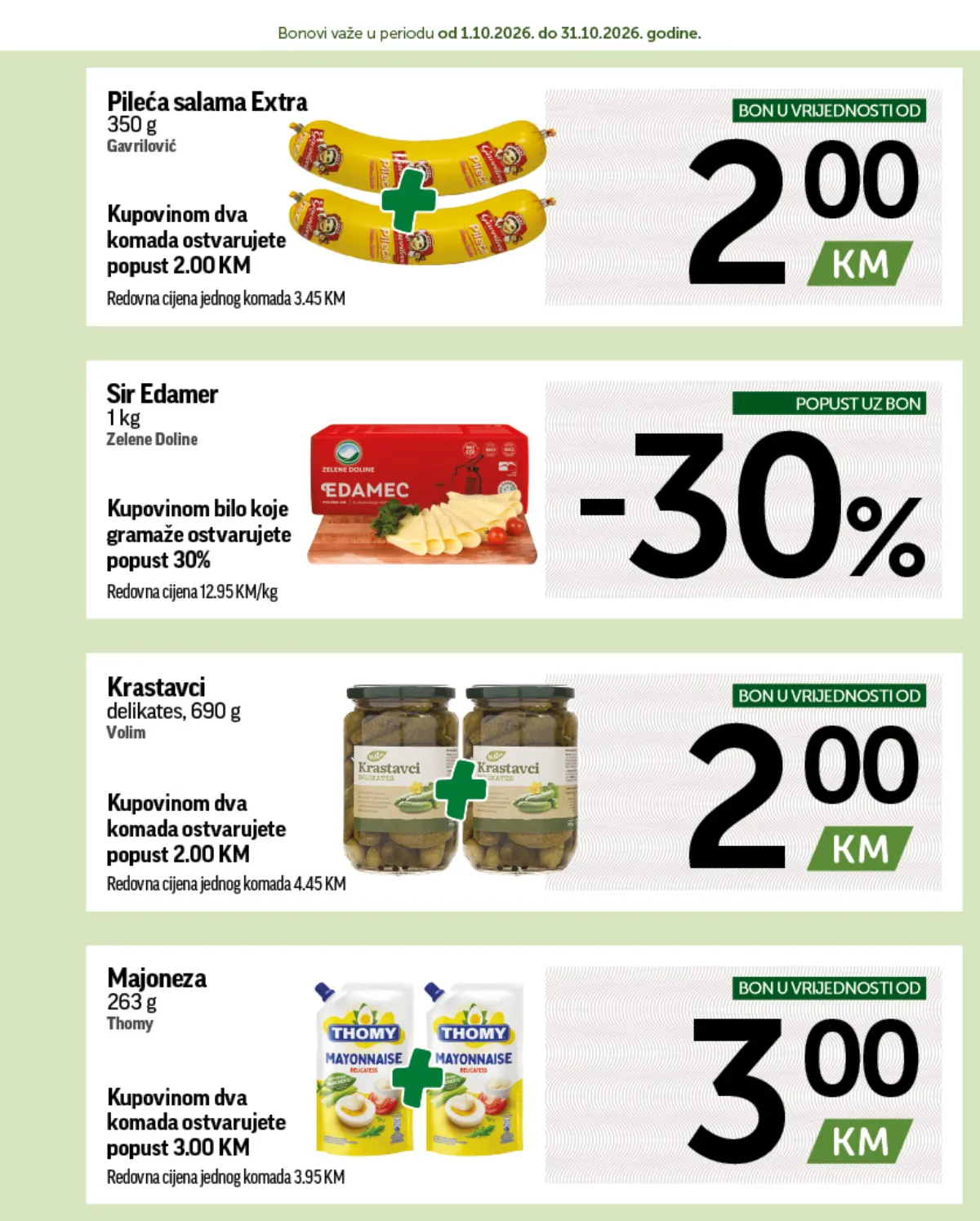 Crvena jabuka Super BONbonjera – pileća salama, sir Edamer, krastavci i majoneza