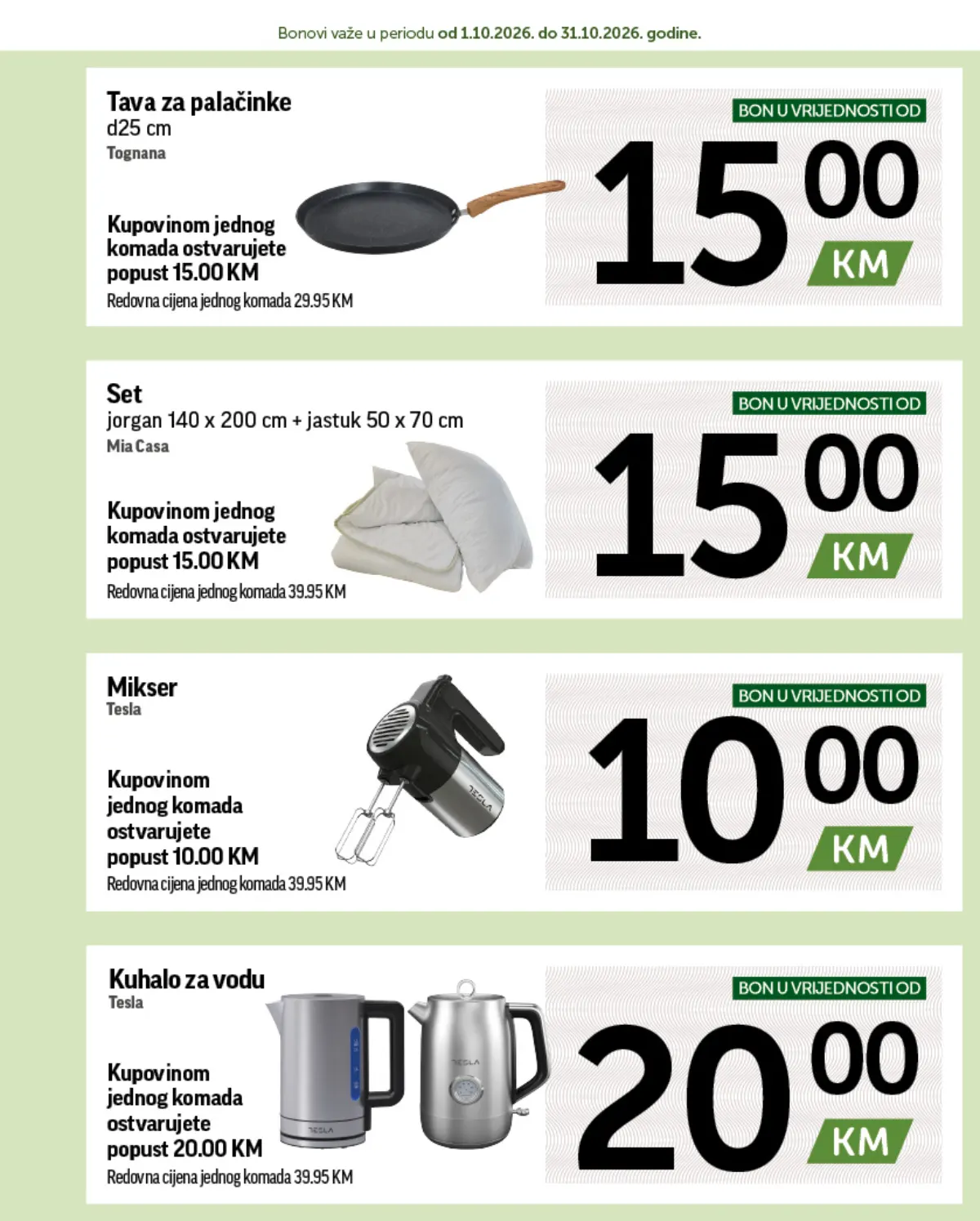 Crvena jabuka Super BONbonjera – tava, set posteljine, mikser i kuhalo za vodu