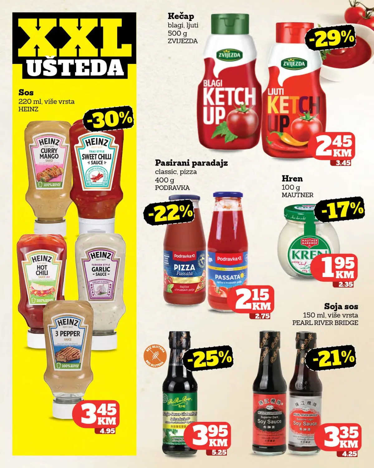 Crvena Jabuka katalog strana 13 – Heinz umaci, kečap i paradajz