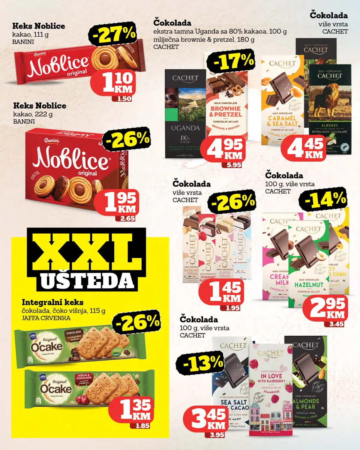 Crvena Jabuka katalog strana 22 – Noblice, keksi i čokolade