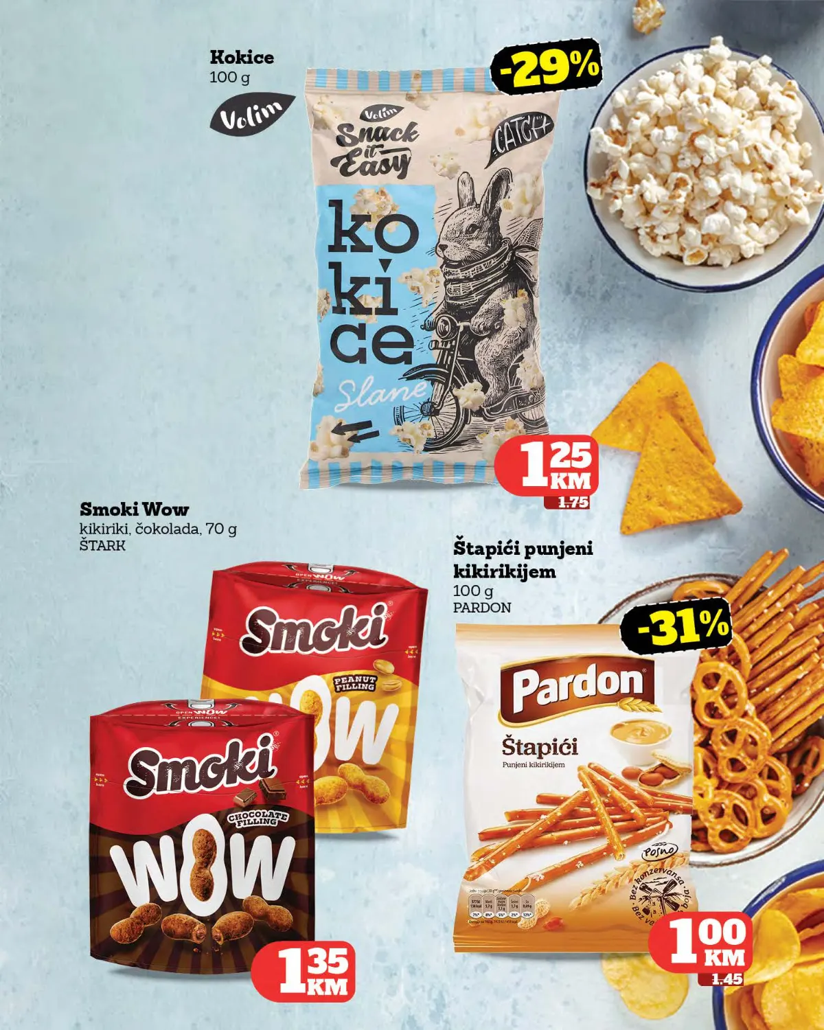 Crvena Jabuka katalog strana 25 – kokice, Smoki Wow i Pardon štapići