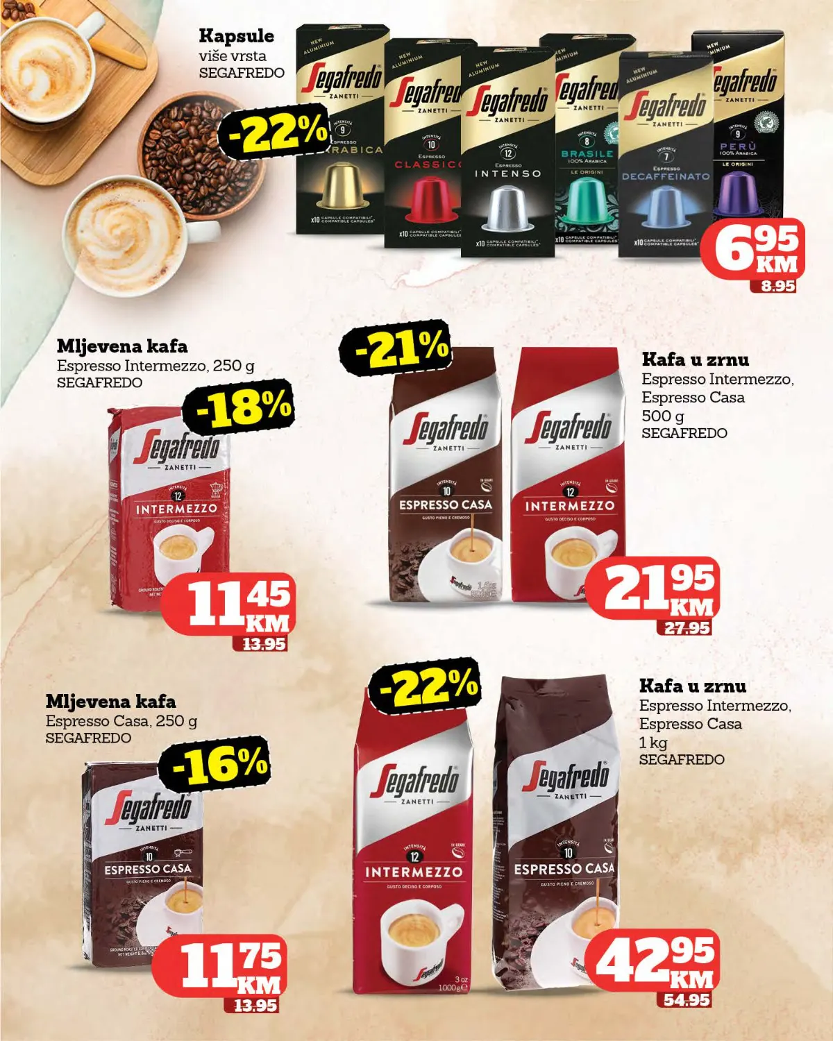 Crvena Jabuka katalog strana 28 – Segafredo kafa i kapsule