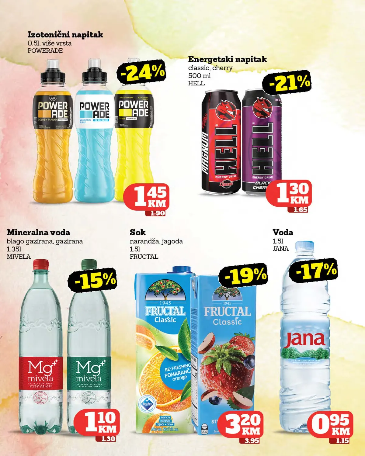 Crvena Jabuka katalog strana 30 – Powerade, Hell, voda i sokovi