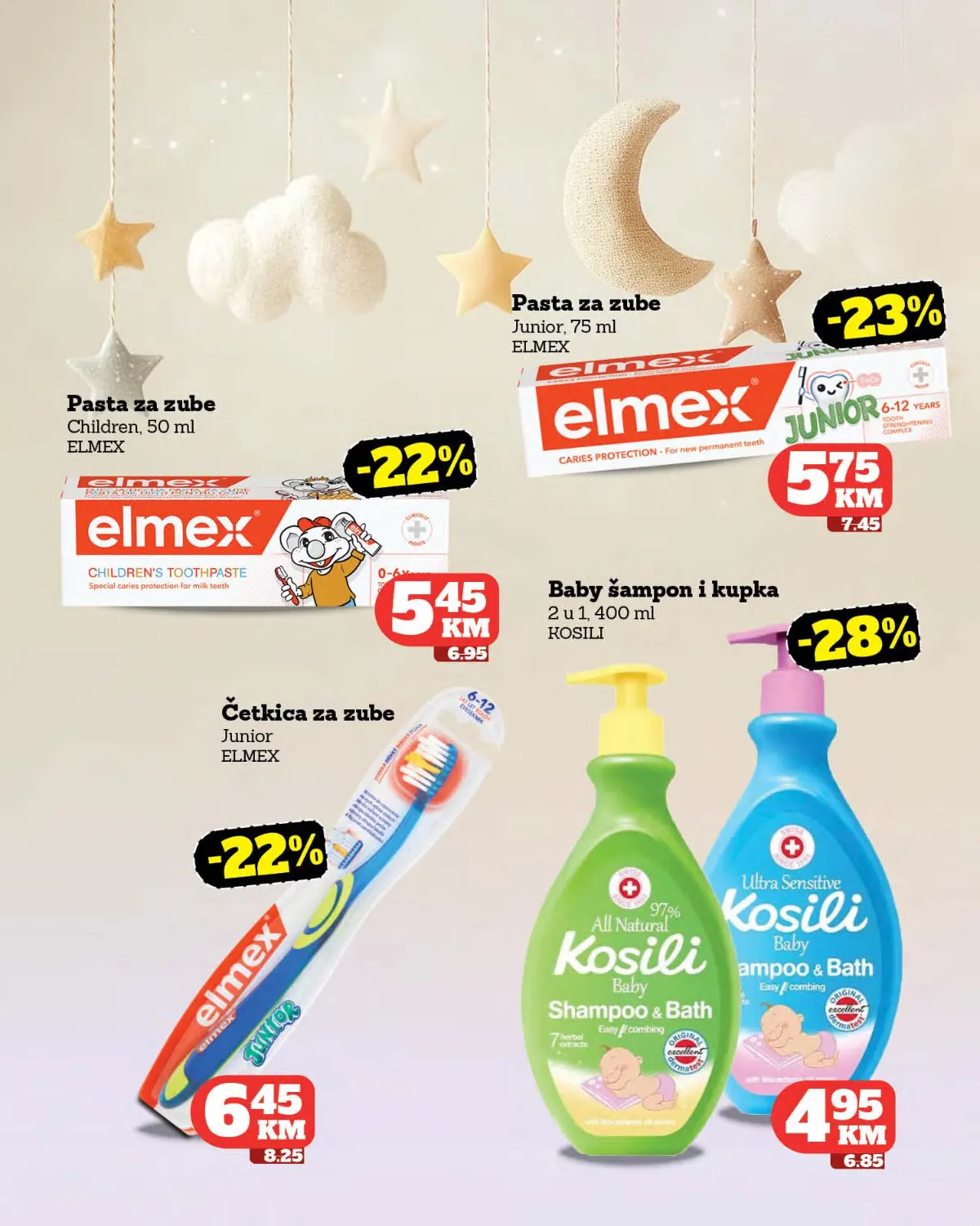 Crvena Jabuka katalog strana 42 – Elmex proizvodi i Kosili baby šampon