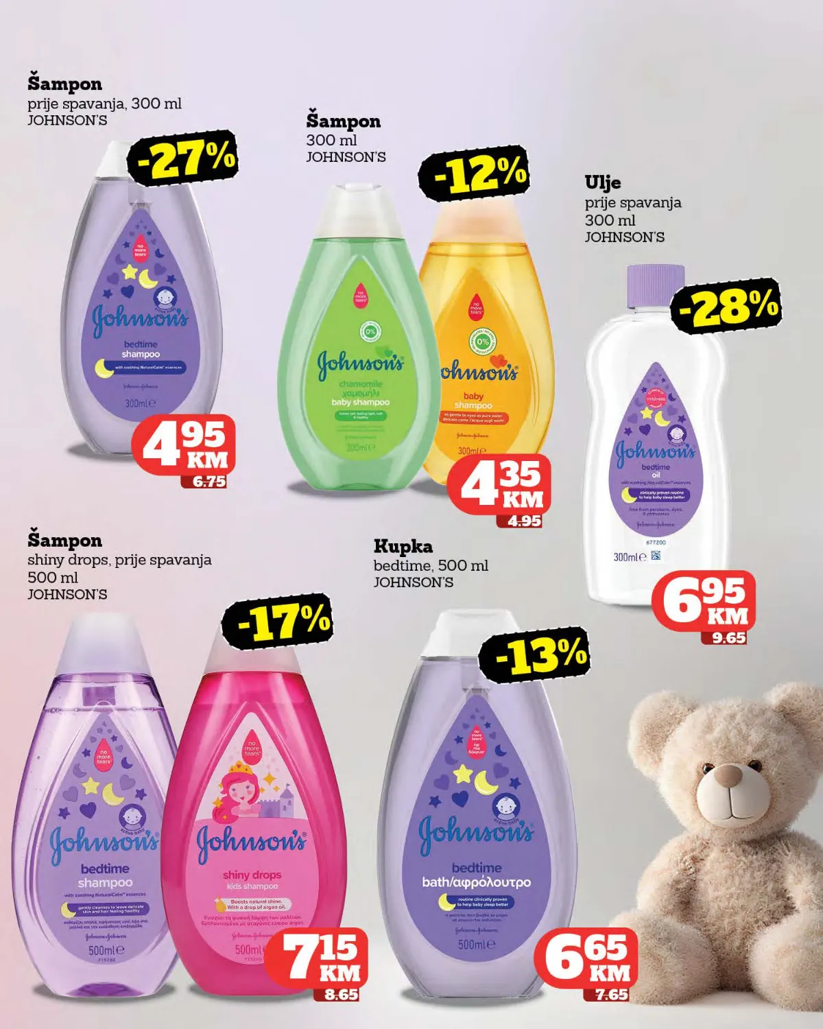 Crvena Jabuka katalog strana 45 – Johnson's šamponi, kupke i ulje