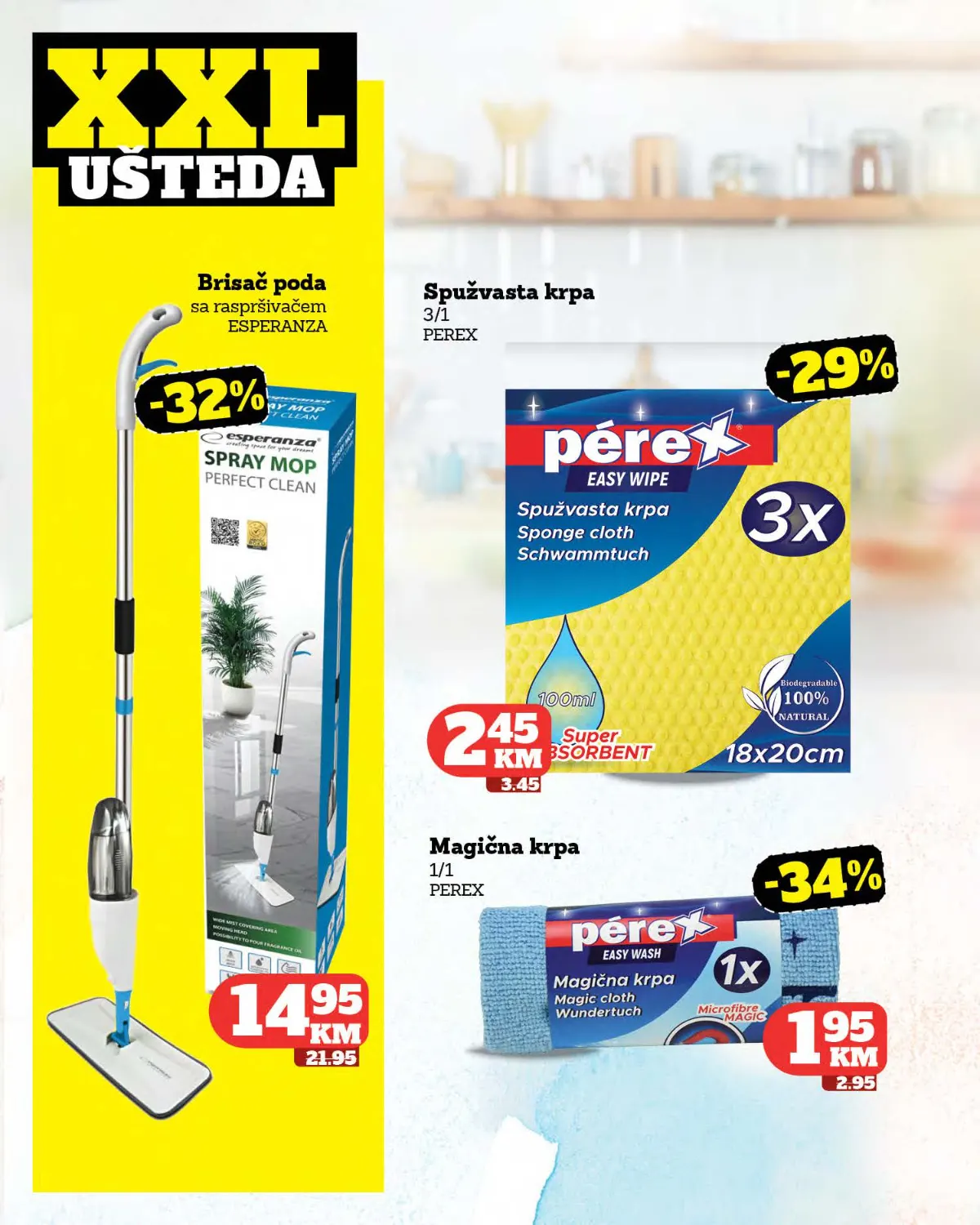 Crvena Jabuka katalog strana 46 – brisač poda i Perex krpe