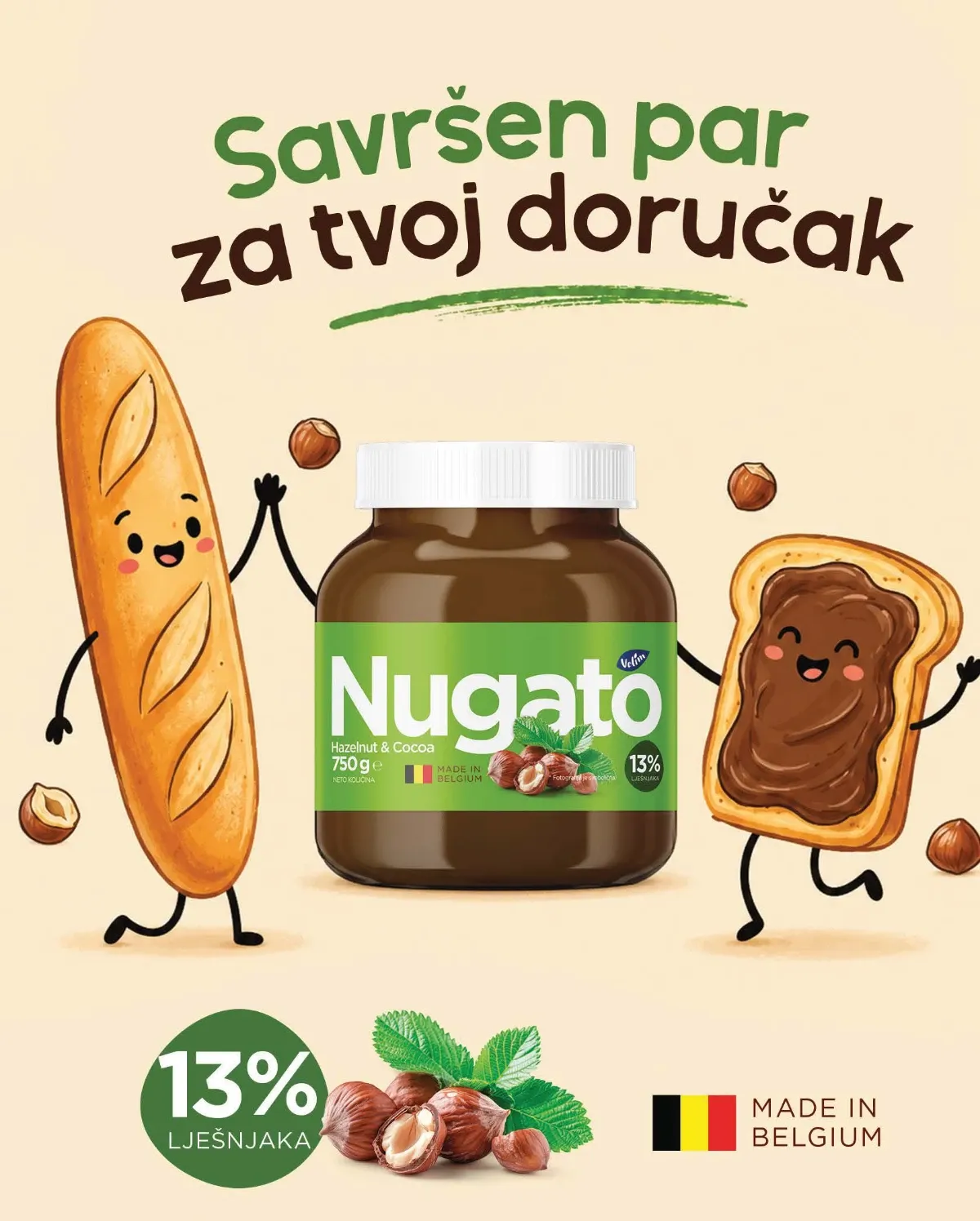 Ponuda proizvoda za doručak u Crvena jabuka marketima
