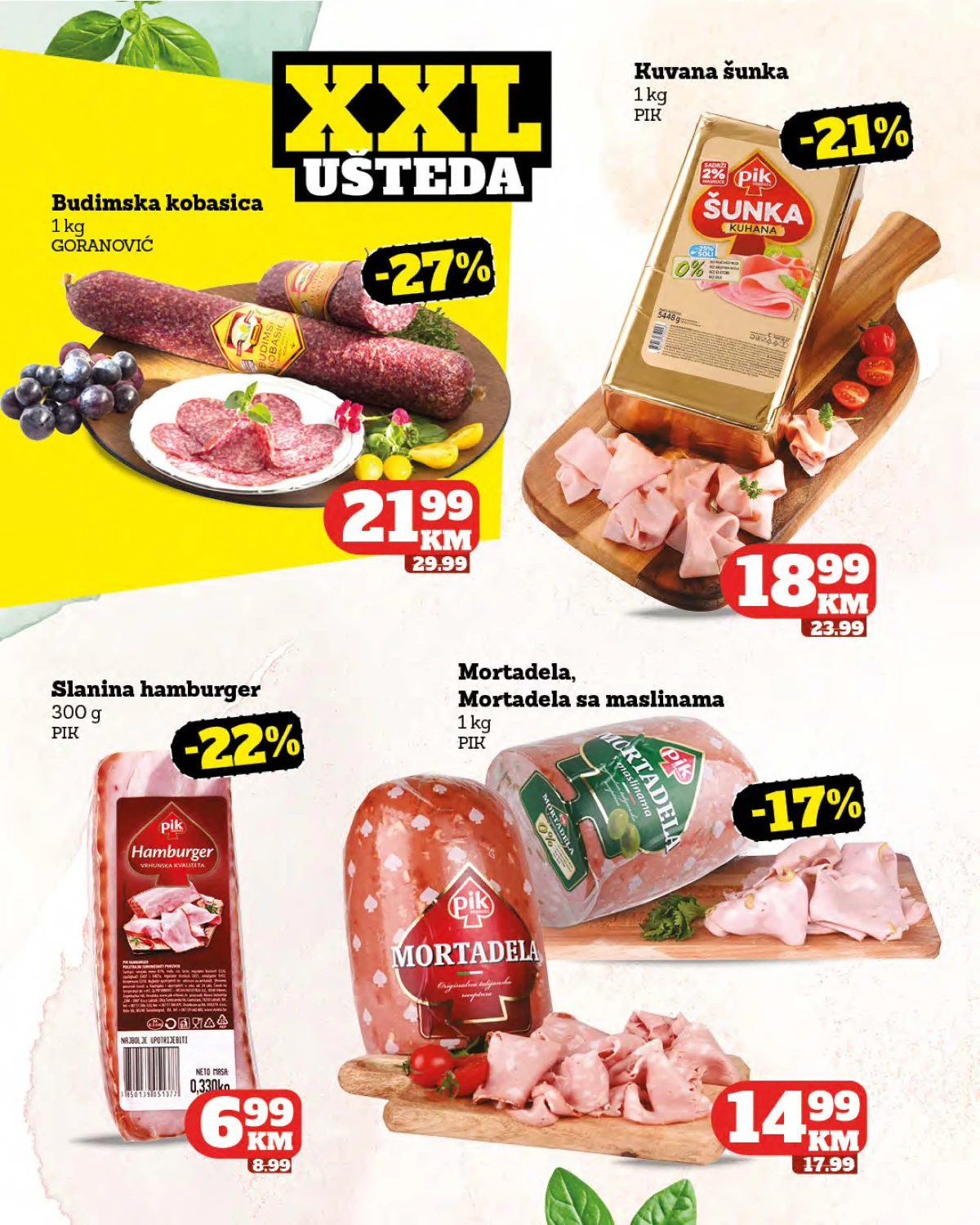 Moj Market katalog do 18.08.2026. – kobasice, šunka, slanina i mortadela | strana 4