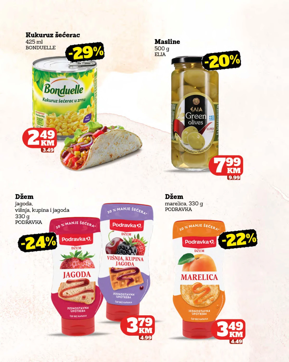 Moj Market katalog do 18.08.2026. – kukuruz, masline i Podravka džemovi | strana 17