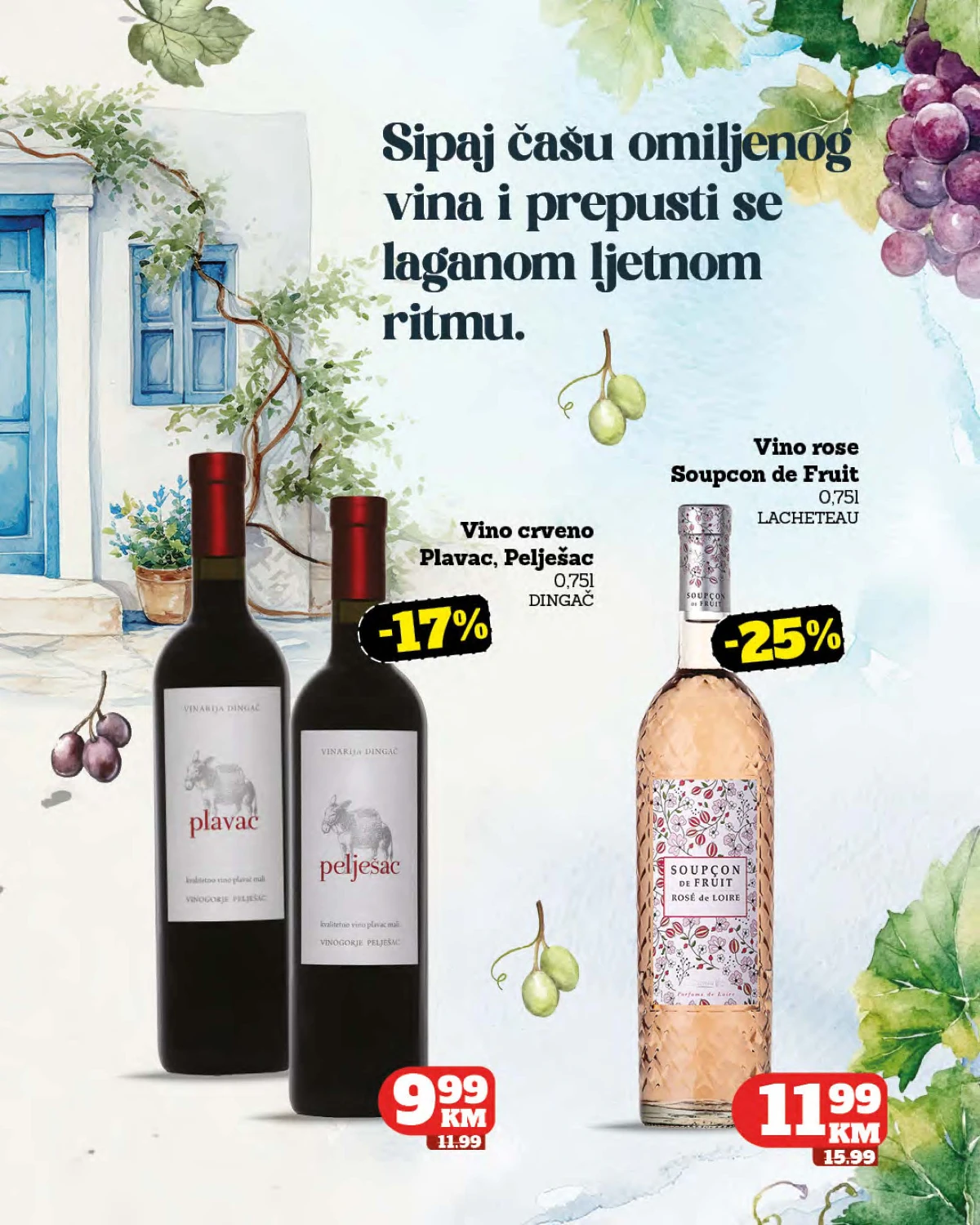 Moj Market katalog do 18.08.2026. – crveno i rose vino | strana 21