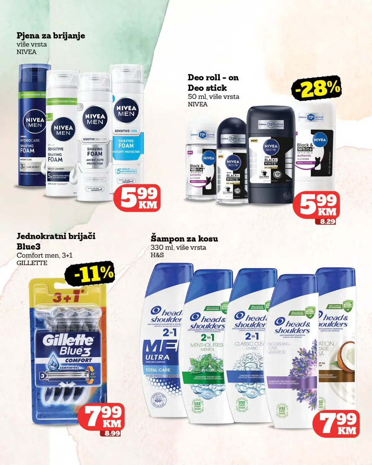 Moj Market katalog strana 40 – Nivea, Gillette i Head and Shoulders
