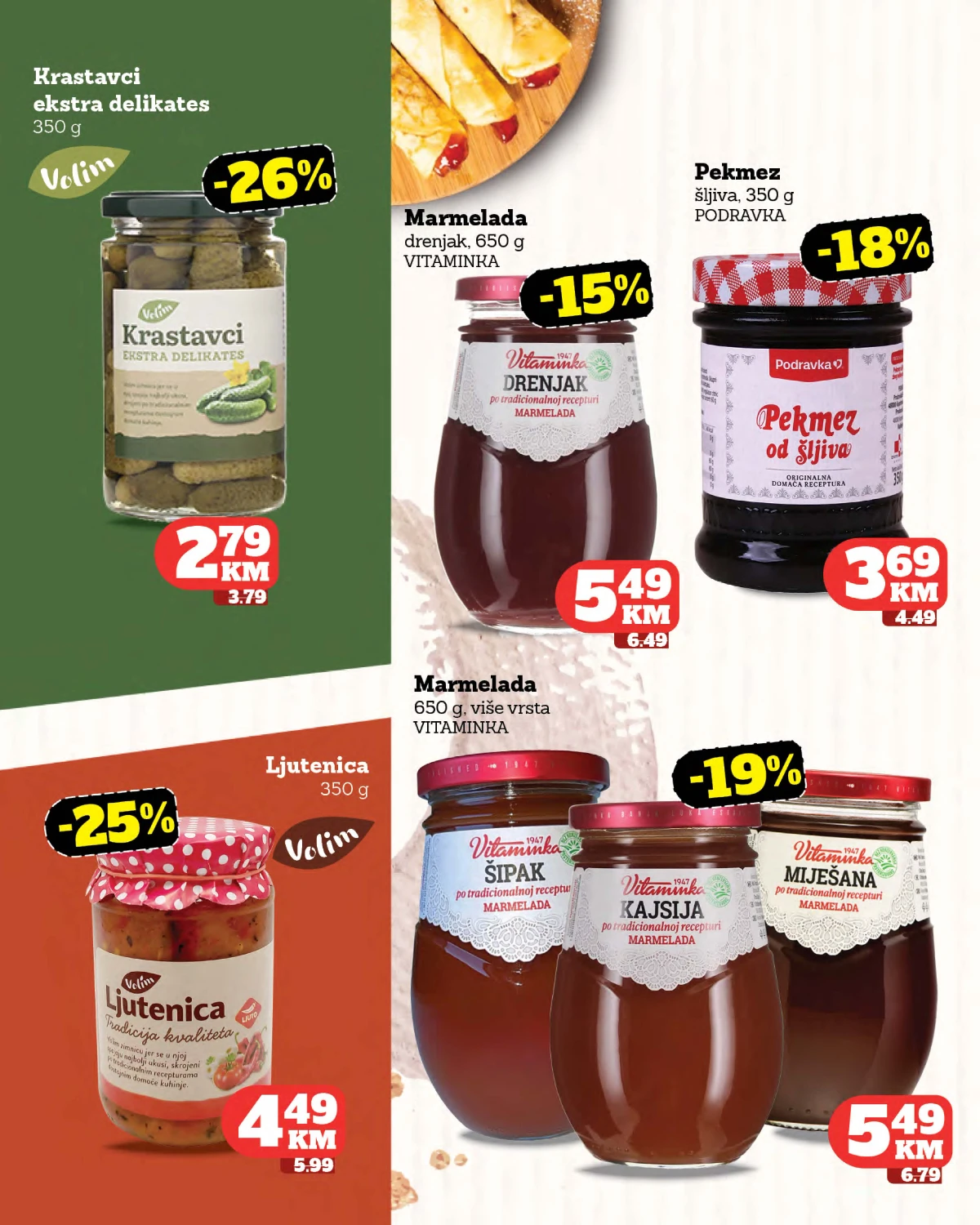 Tropic katalog strana 14 – krastavci, ljutenica, pekmez i marmelade