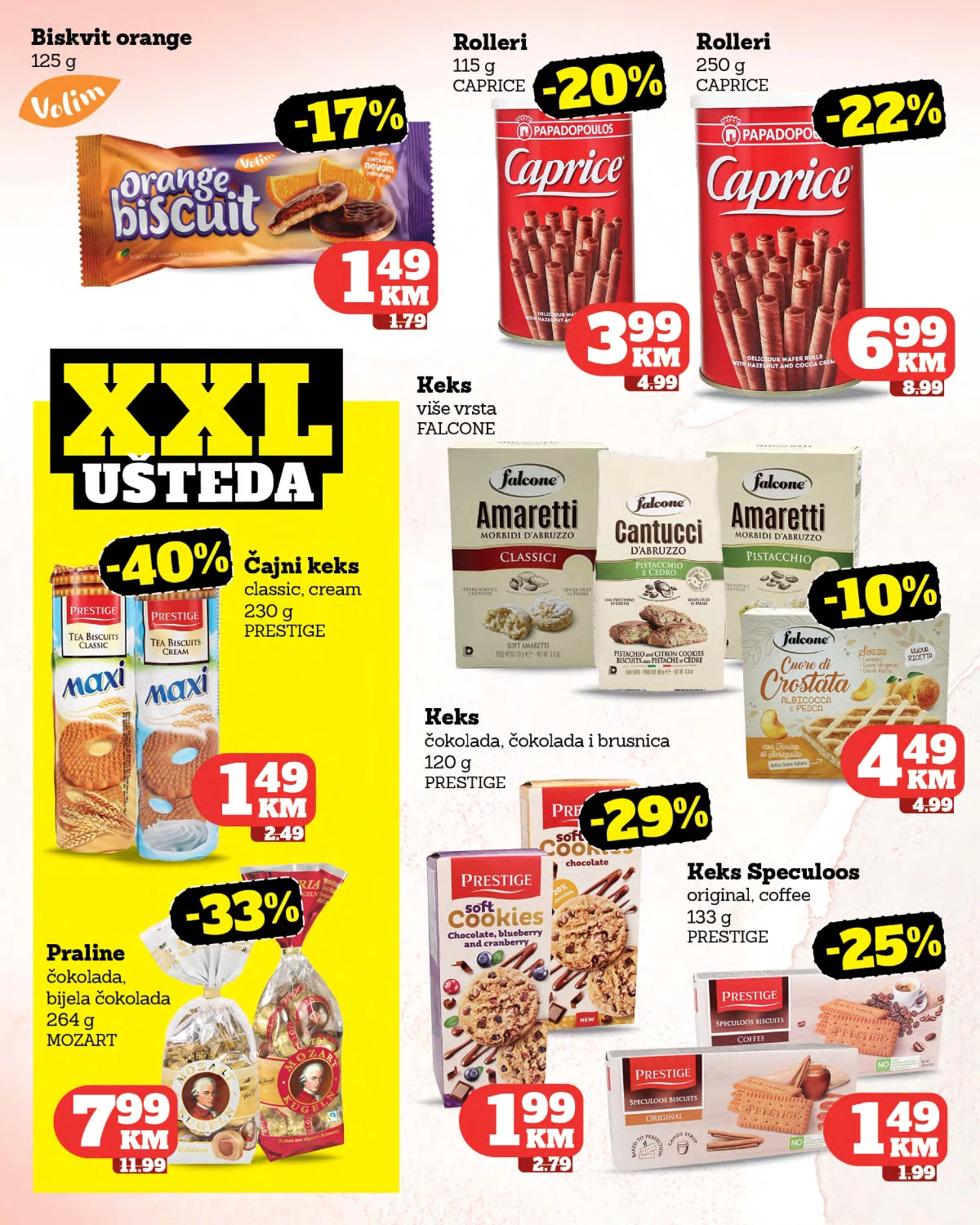 Tropic katalog strana 22 – keksi, roleri, praline i XXL uštede