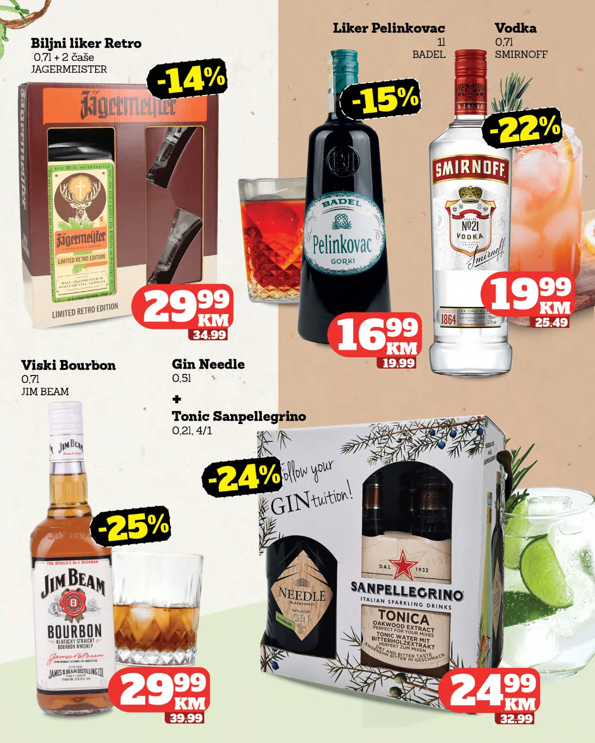 Tropic katalog strana 31 – likeri, vodka, bourbon i gin