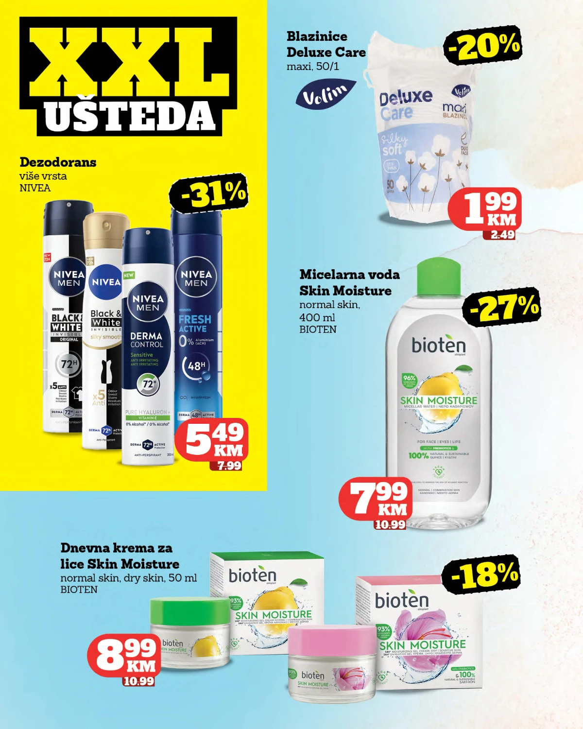 Tropic katalog strana 32 – Nivea dezodoransi, Bioten njega i blazinice
