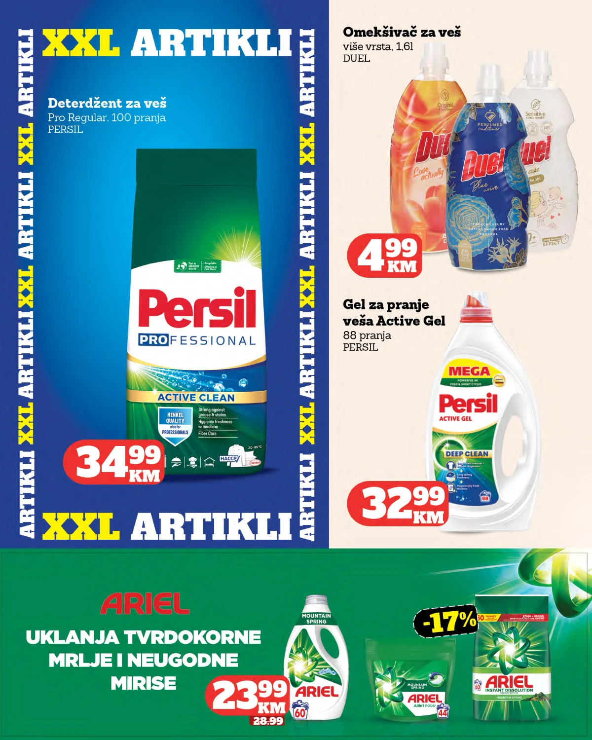 Tropic katalog strana 40 – Persil, Duel i Ariel proizvodi za pranje veša