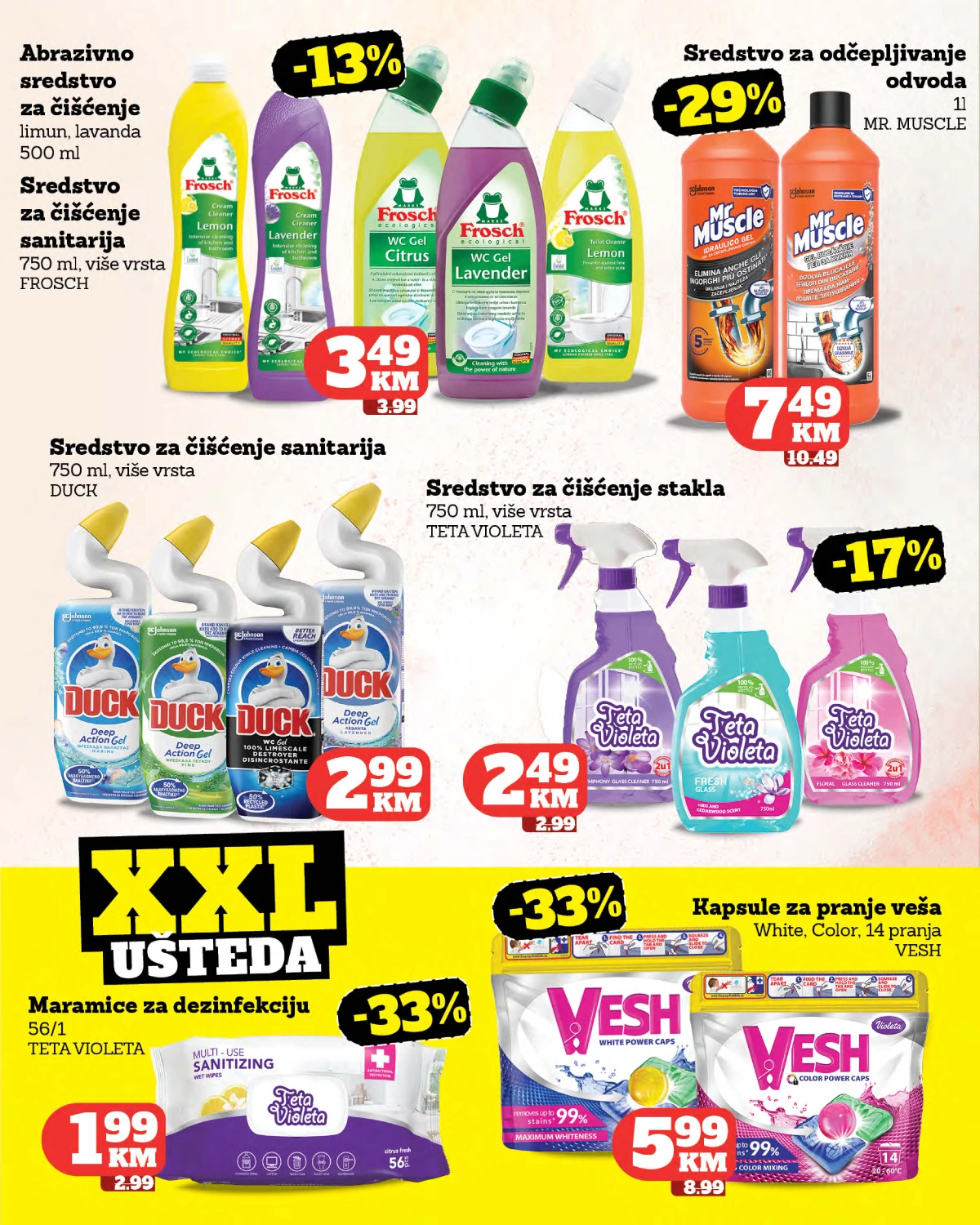 Tropic katalog strana 41 – Frosch, Mr Muscle, Duck i Violeta sredstva za čišćenje