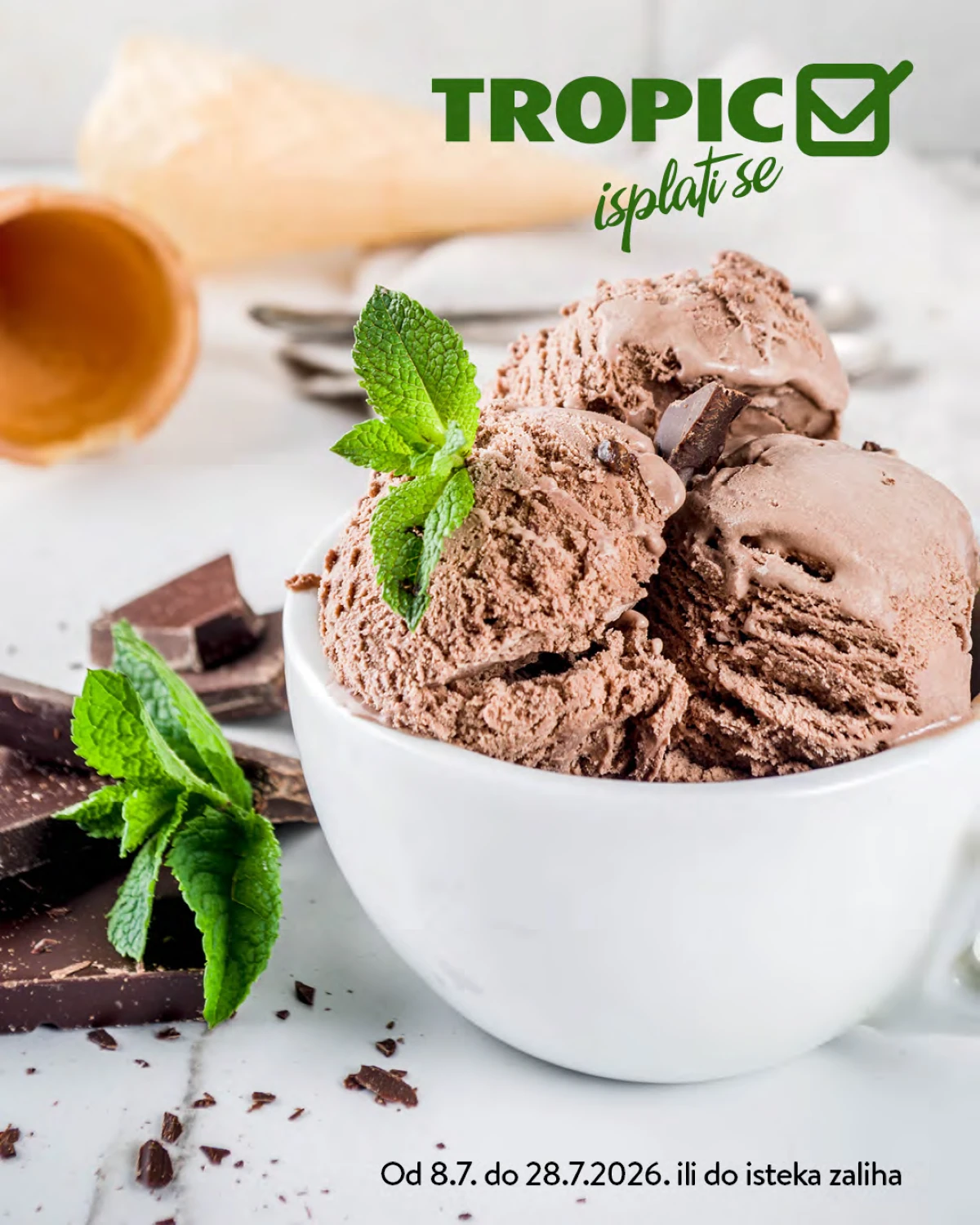 Tropic katalog do 28.07.2026 – nova akcija sa popustima do 33 posto