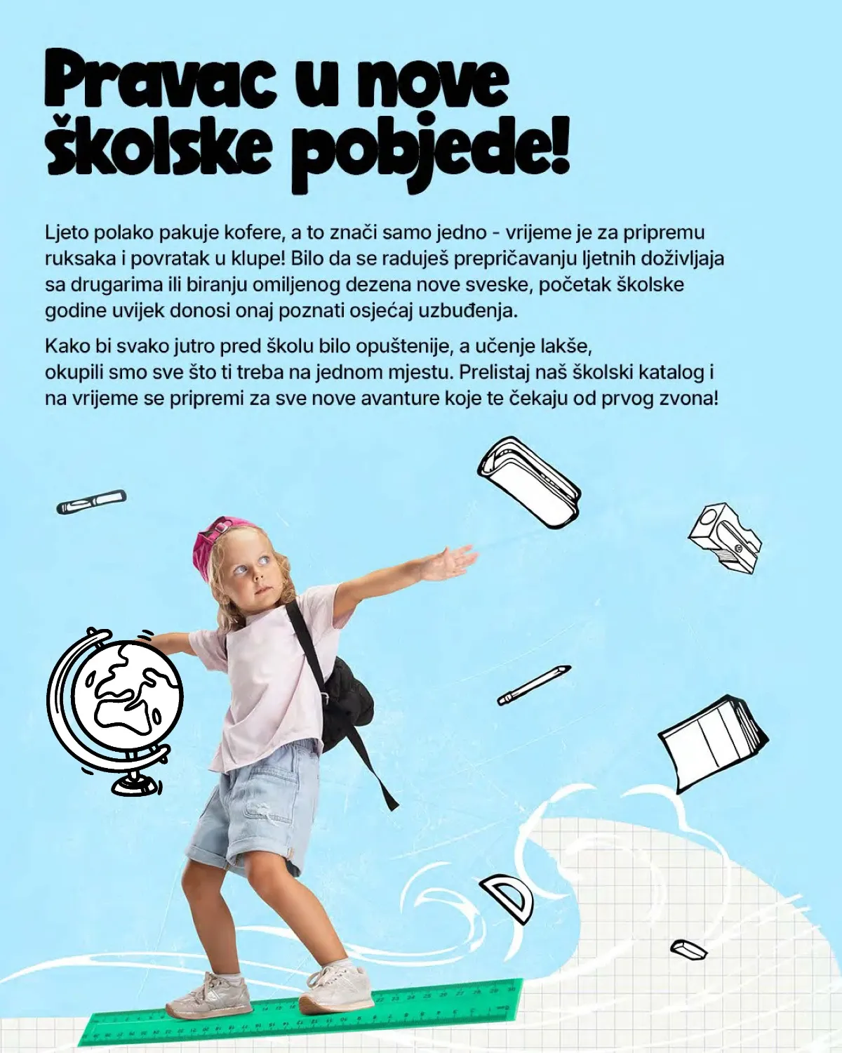 Tropic školski katalog – pripreme za novu školsku godinu i školske avanture