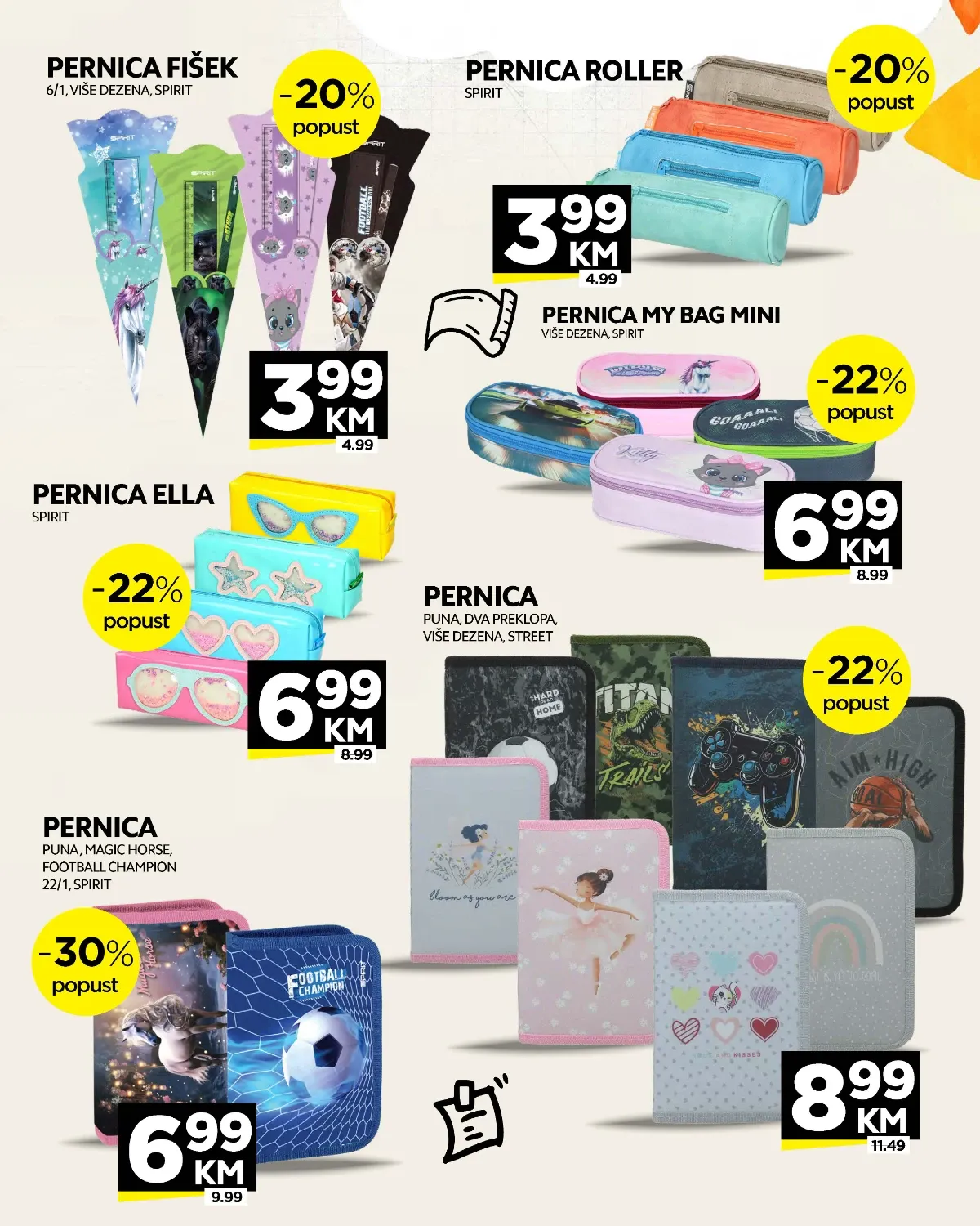Tropic školska akcija – Spirit i Street pernice uz popuste do 30%