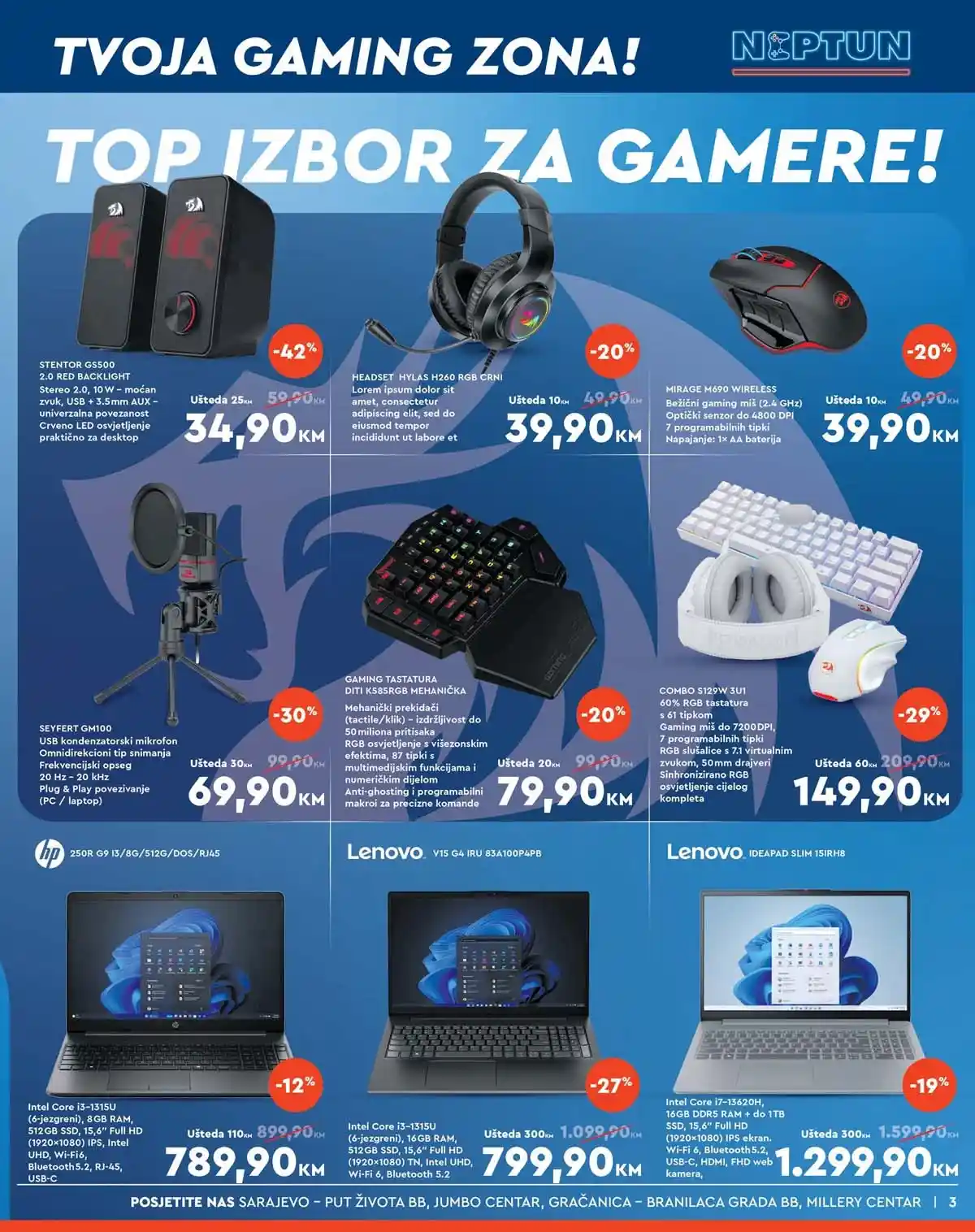 Neptun katalog sniženja televizori laptopi IT oprema februar 2026 strana 3
