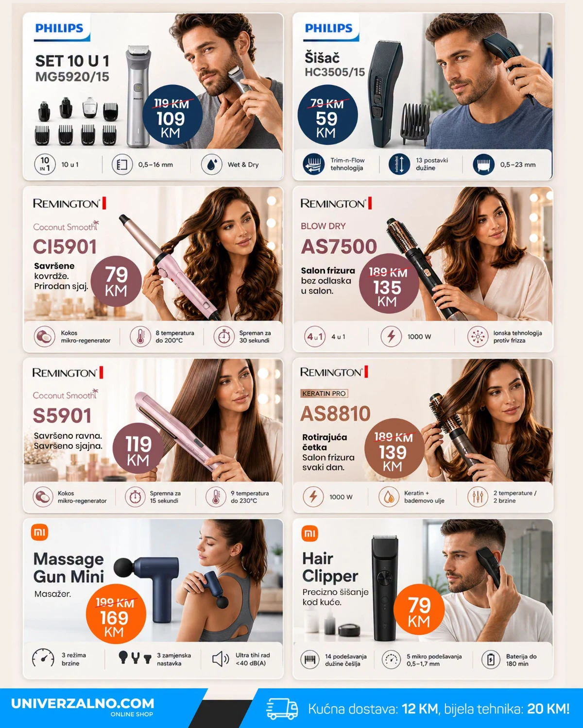 Univerzalno.com ljetni katalog – uređaji za njegu i ličnu higijenu | Strana 10