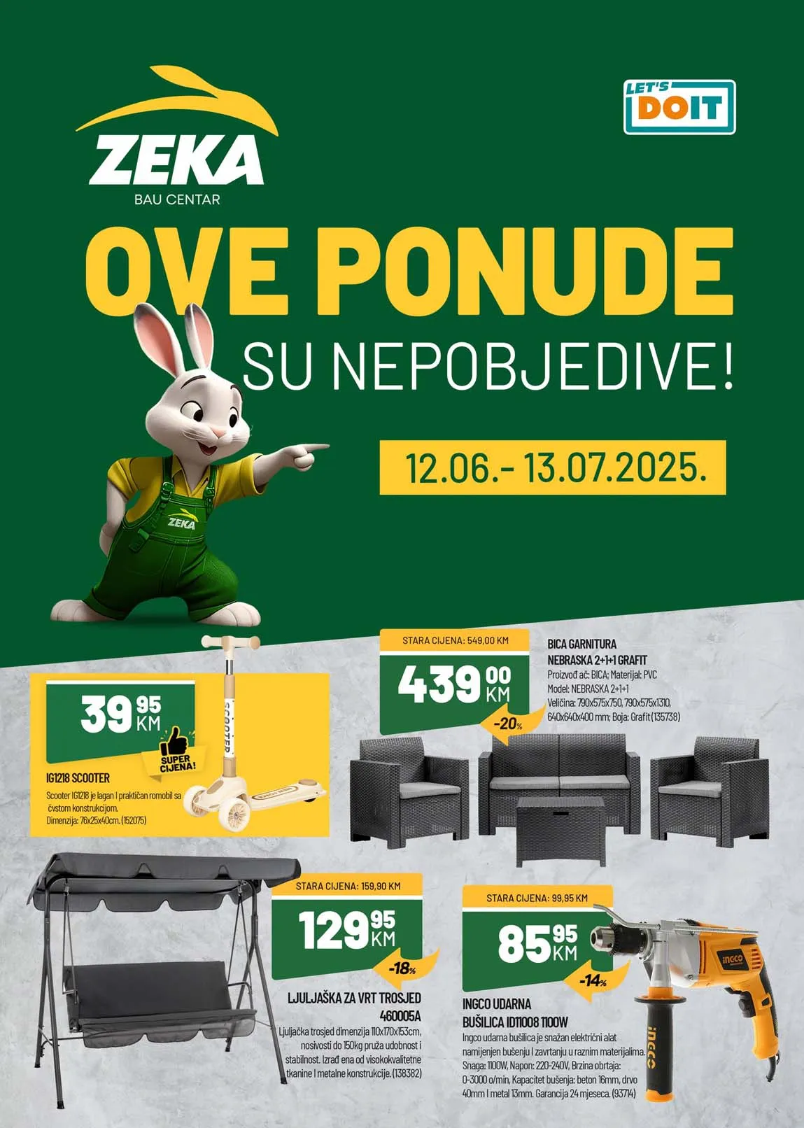 Zeka akcija katalog sniženja do 13.07.2025