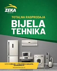 Zeka Bau Centar – Totalna rasprodaja bijele tehnike do isteka zaliha