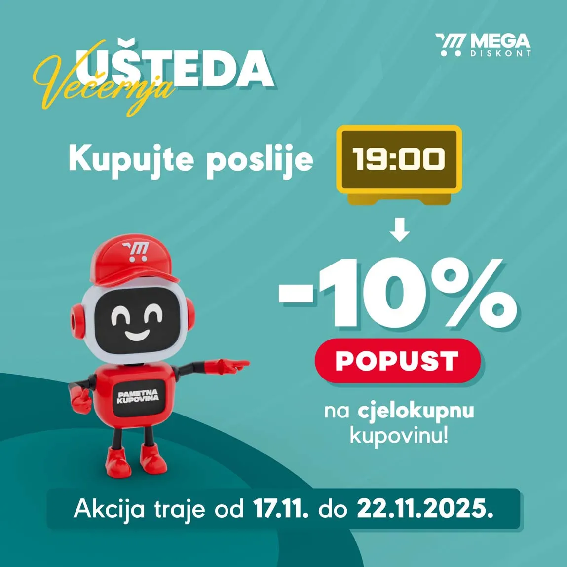 Mega diskont vikend akcija sniženja Mega diskont vikend akcija