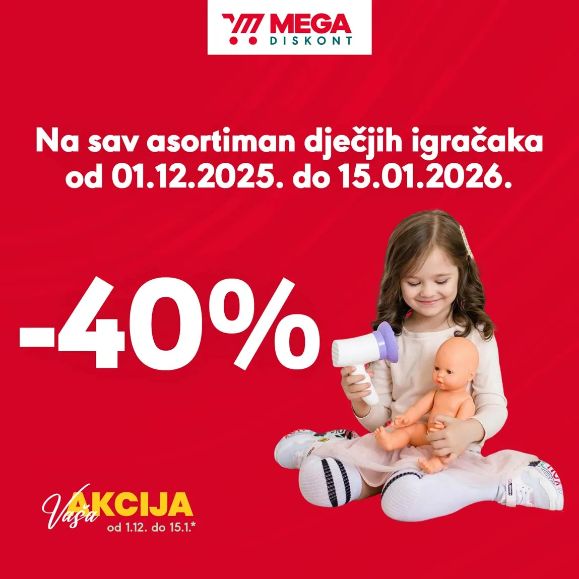 Mega diskont vikend akcija