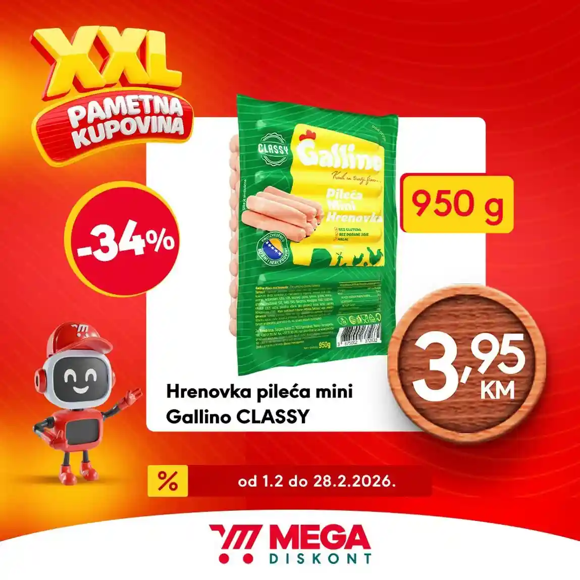 Yimor i Mega diskont vikend akcija sniženja Mega diskont vikend akcija