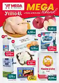 Yimor i Mega Diskont vikend akcija katalog sniženja prehrana piće kućne potrepštine BiH do 8. marta 2026