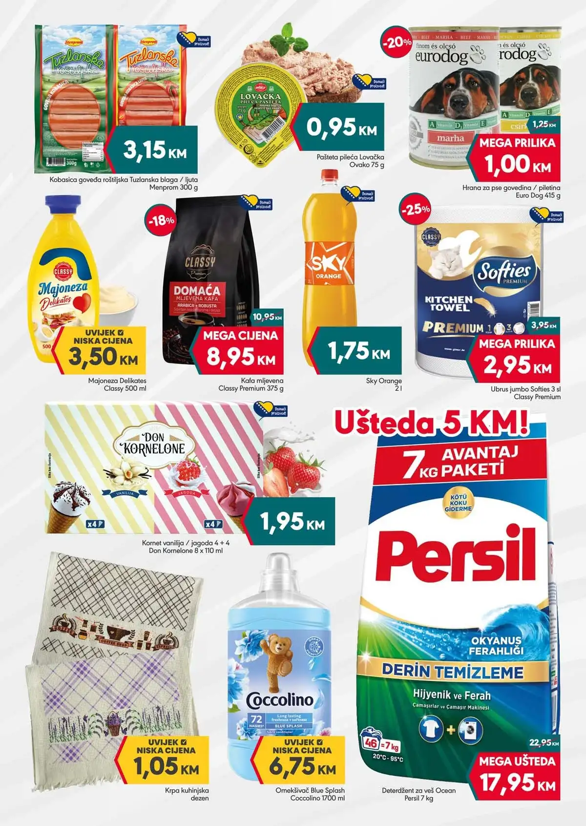 Yimor i Mega Diskont vikend akcija do 27% sniženja prehrana piće kućne potrepštine BiH – strana 2