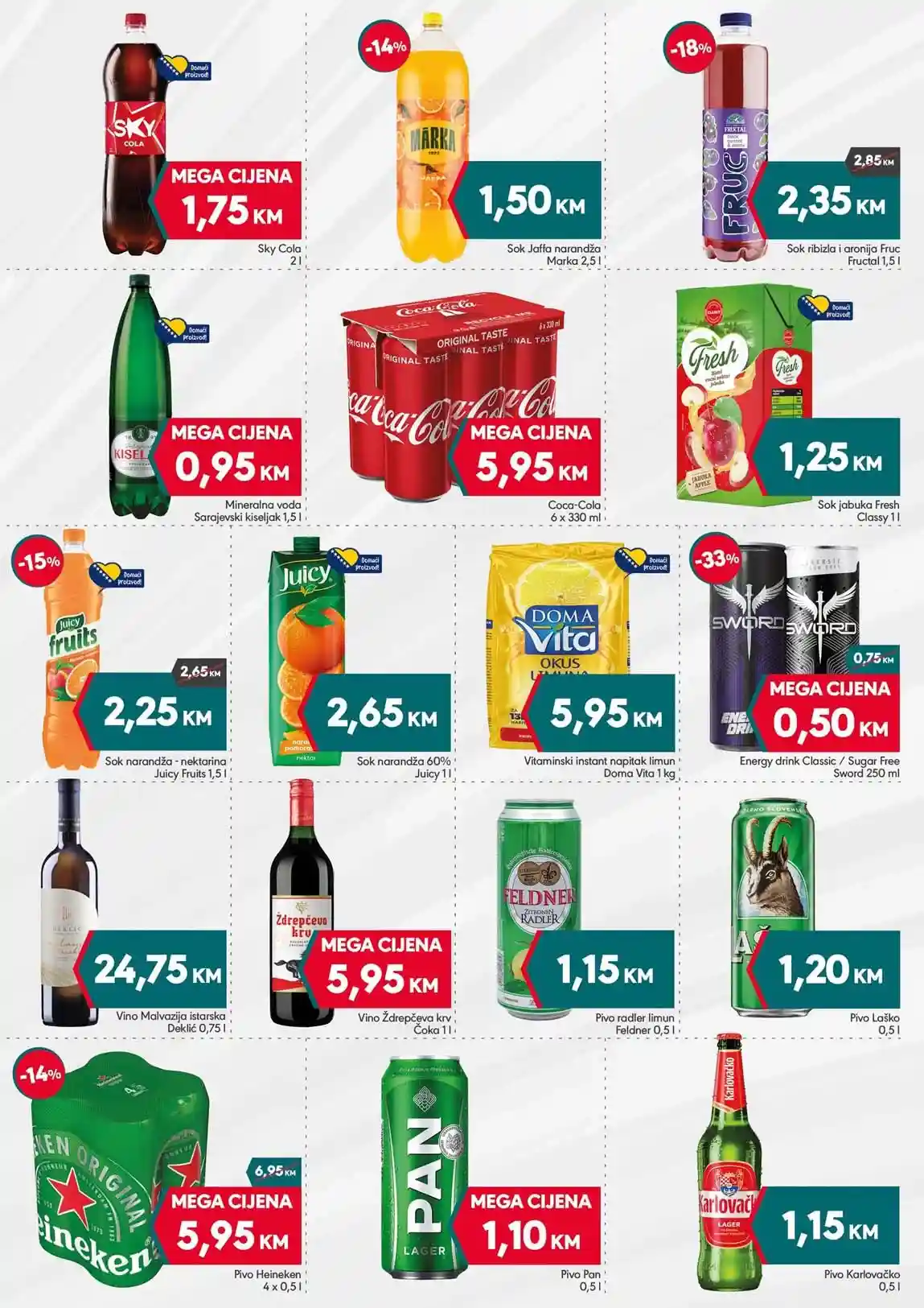 Yimor i Mega diskont vikend akcija sniženja Mega diskont vikend akcija