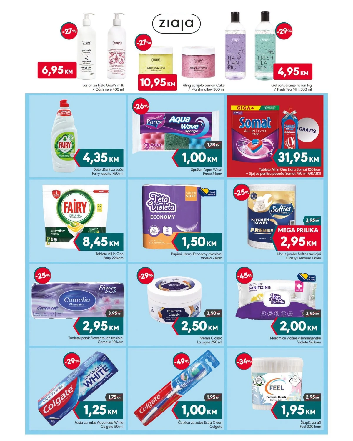 Mega Diskont katalog – kozmetika, higijena i proizvodi za domaćinstvo
