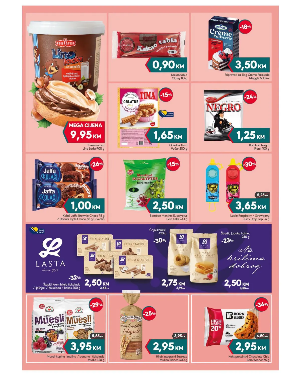 Mega Diskont katalog 19–29.10.2026. – kafa, čokoladni namazi, müsli i ostali proizvodi za doručak