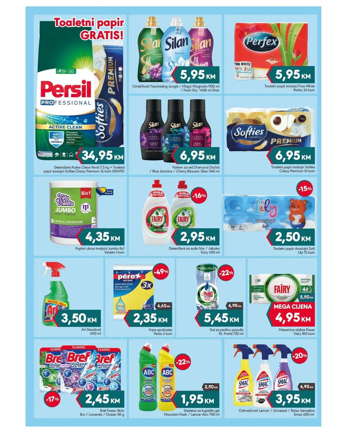 Mega Diskont katalog 19–29.10.2026. – Persil, toaletni papir, sredstva za kupatilo i kućna hemija