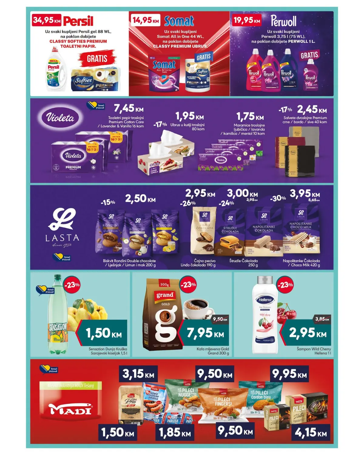 Mega Diskont katalog 05–18.10.2026. – deterdženti, higijena i slatkiši