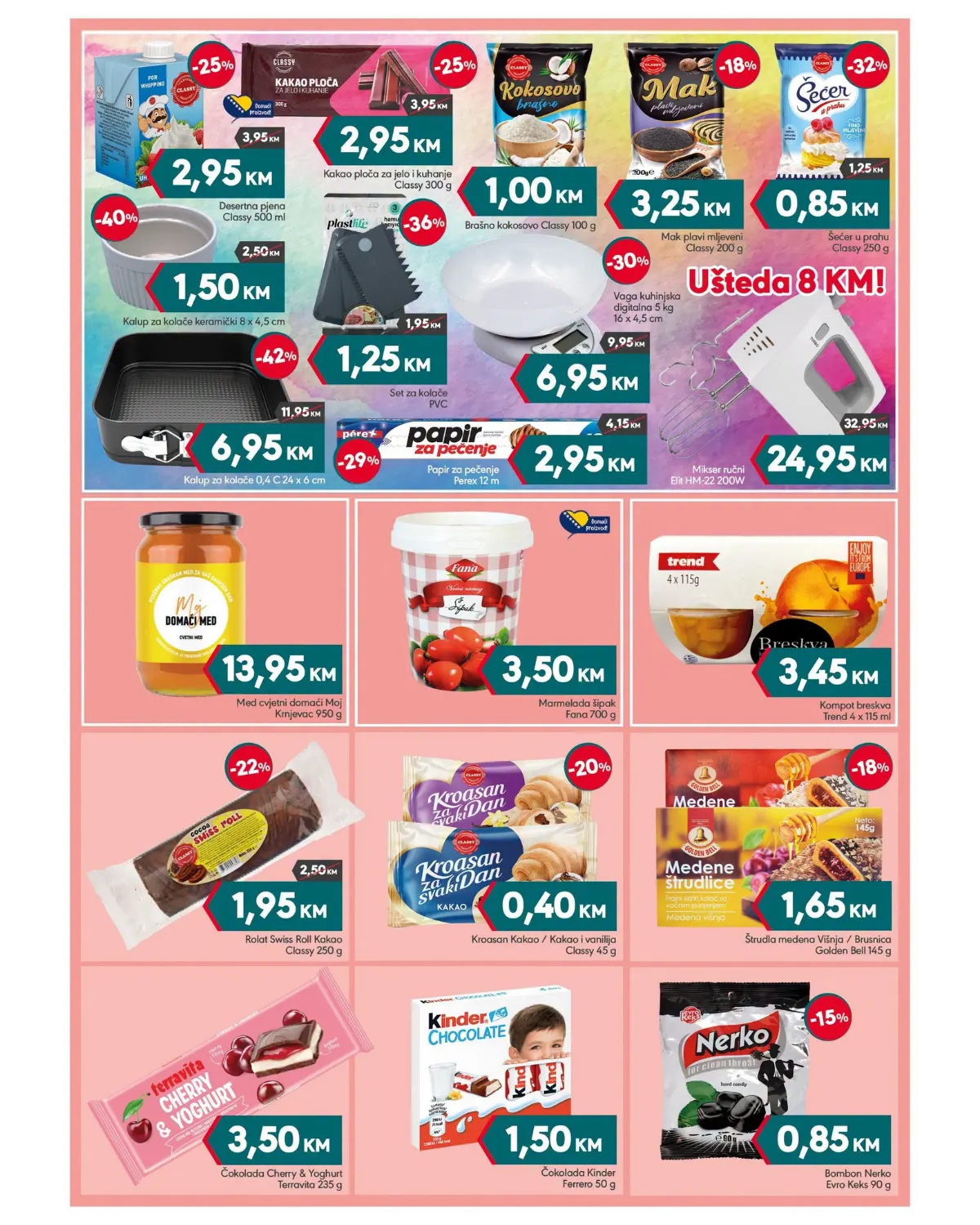 Mega Diskont katalog 05–18.10.2026. – slatkiši, grickalice i prehrambeni proizvodi