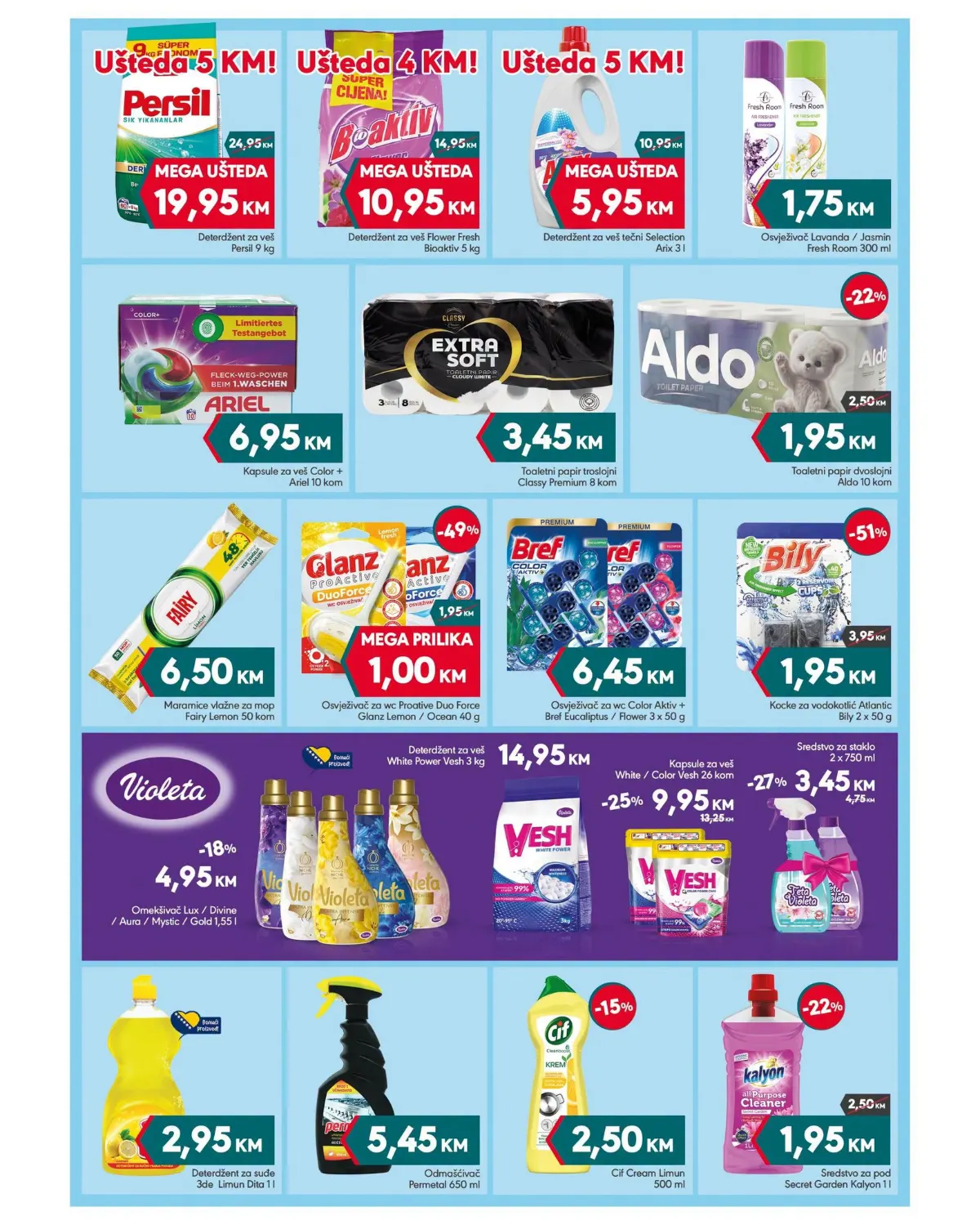 Mega Diskont katalog 05–18.10.2026. – Persil, deterdženti i sredstva za čišćenje